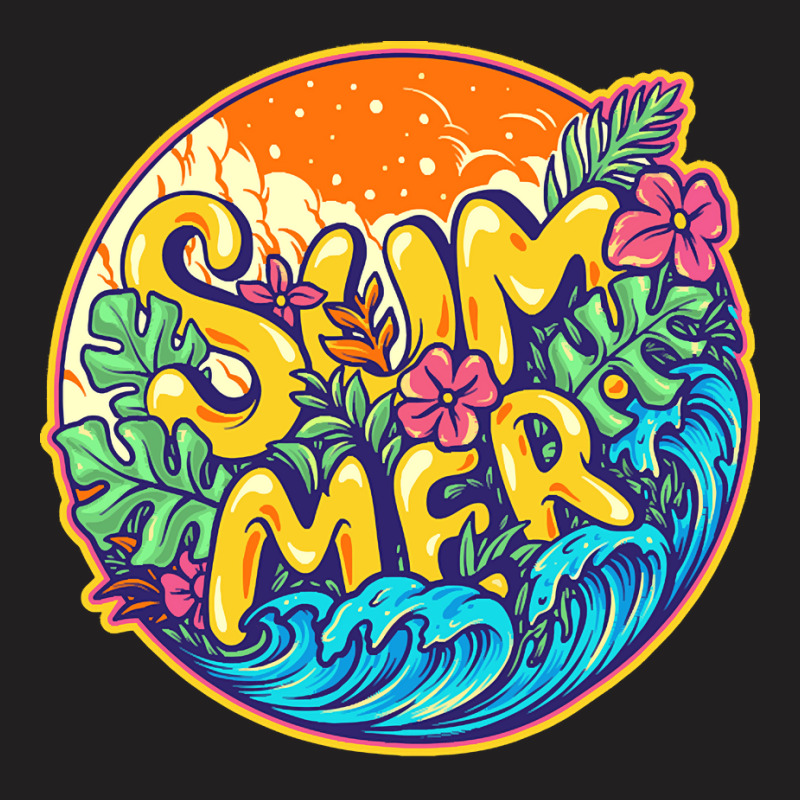 Summer T  Shirt Fun Summer Time Is Here Finally T  Shirt T-shirt | Artistshot
