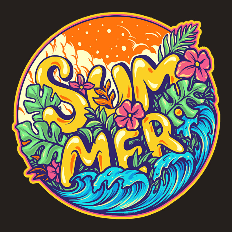 Summer T  Shirt Fun Summer Time Is Here Finally T  Shirt Tank Top | Artistshot