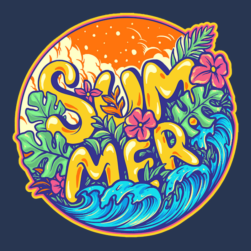 Summer T  Shirt Fun Summer Time Is Here Finally T  Shirt Ladies Denim Jacket | Artistshot