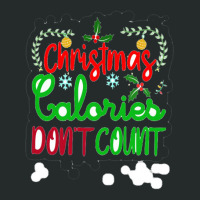 I Run On Wine And Christmas Cheer 92583570 Women's Triblend Scoop T-shirt | Artistshot