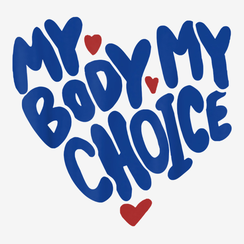 My Body My Choice Feminist Women's Rights Cute Heart T Shirt Face Mask Rectangle | Artistshot
