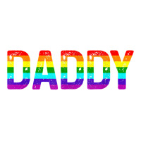 Daddy, Gay Daddy Bear, Retro Lgbt Rainbow, Lgbtq Pride T Shirt Sticker | Artistshot
