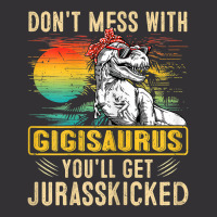 Womens Fun Women Retro Gigisaurus Dinosaur T Rex Mothers Day T Shirt Vintage Short | Artistshot