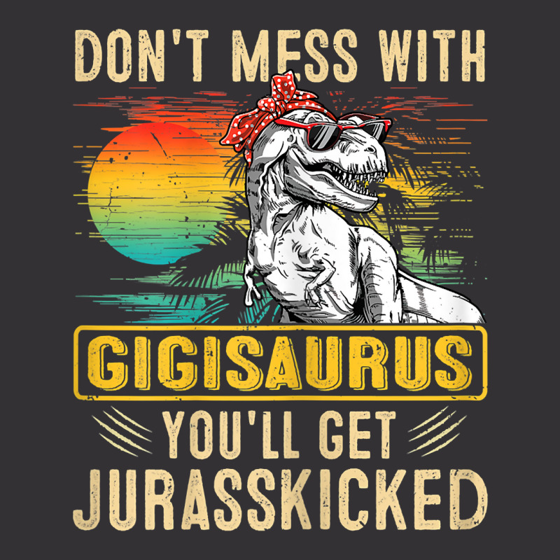 Womens Fun Women Retro Gigisaurus Dinosaur T Rex Mothers Day T Shirt Vintage Hoodie | Artistshot