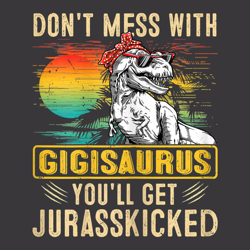 Womens Fun Women Retro Gigisaurus Dinosaur T Rex Mothers Day T Shirt Ladies Curvy T-shirt | Artistshot