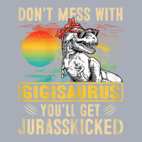 Womens Fun Women Retro Gigisaurus Dinosaur T Rex Mothers Day T Shirt Tank Dress | Artistshot