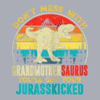 Womens Fun Women Retro Grandmothersaurus Dinosaur T Rex Mothers Day T Tank Dress | Artistshot