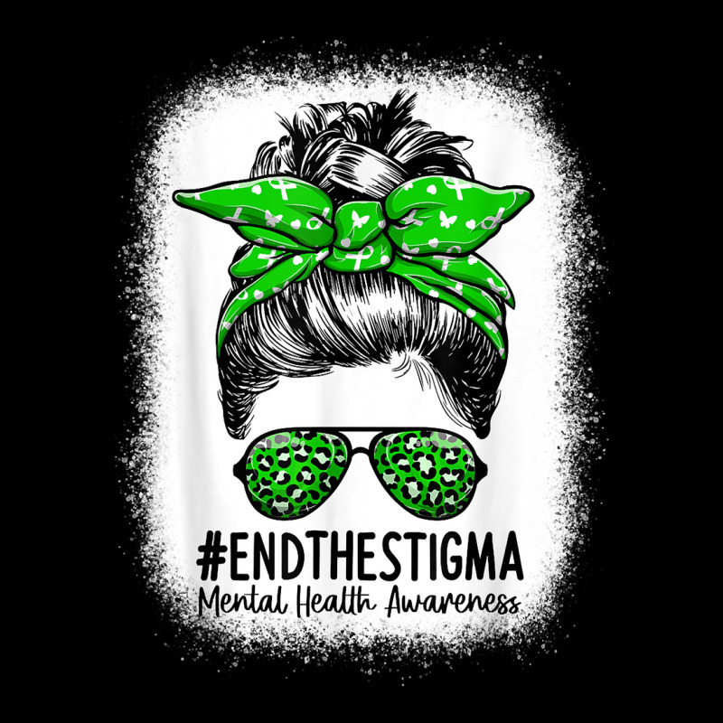 End The Stigma Messy Bun Women   Mental Health Awareness T Shirt Iphonex Case | Artistshot