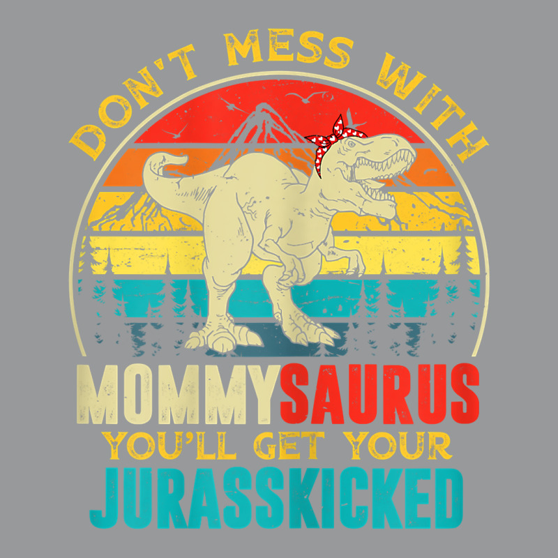 Womens Fun Women Retro Mommysaurus Dinosaur T Rex Mothers Day T Shirt Crewneck Sweatshirt | Artistshot