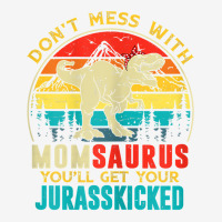 Womens Fun Women Retro Momsaurus Dinosaur T Rex Mothers Day T Shirt Face Mask | Artistshot