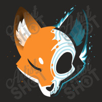 Skull Fox Ladies Fitted T-shirt | Artistshot