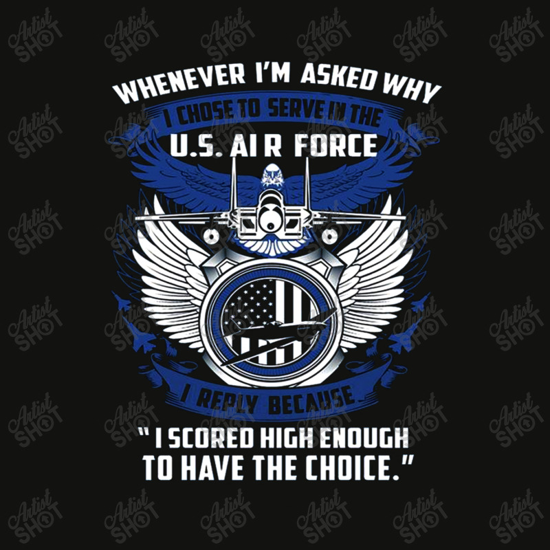 I Choise Us Air Force Scorecard Crop Tee by hoainv | Artistshot