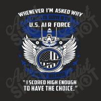 I Choise Us Air Force Ladies Fitted T-shirt | Artistshot