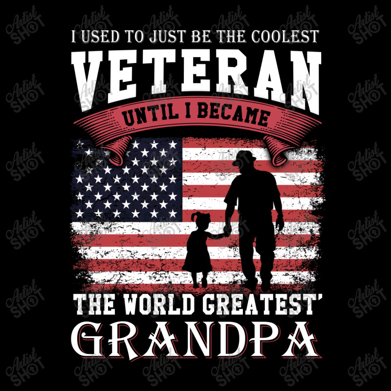 Veteran  I Used To Just Be The Coolest Veteran Until I Became The Worl Pocket T-shirt | Artistshot