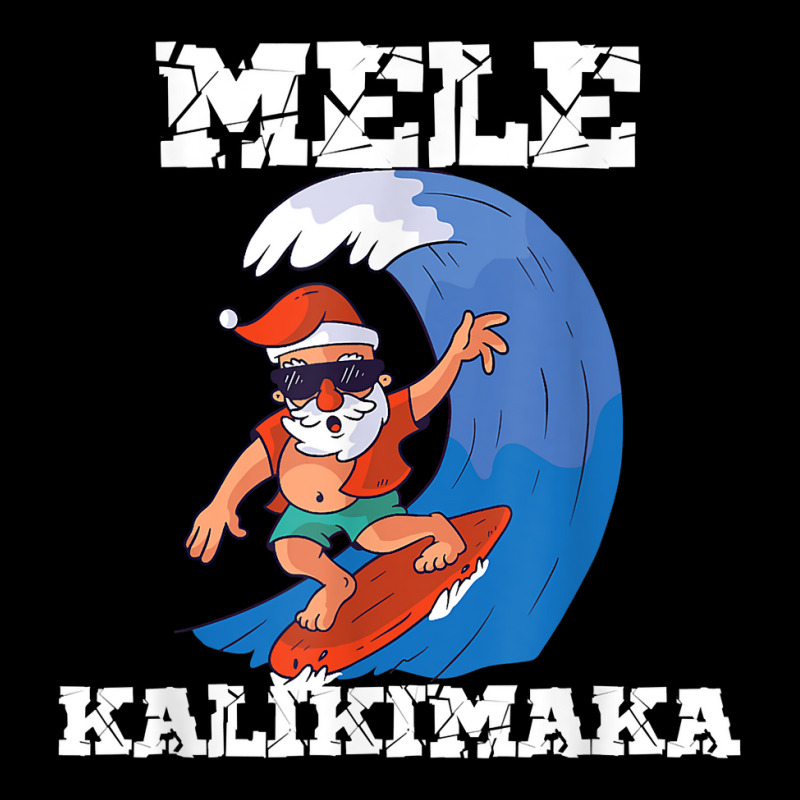 Surfing Santa Hawaiian Christmas Mele Kalikimaka Hawaii T Shirt Pin-back Button | Artistshot