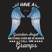 My Gramps Is My Guardian Angel T-shirt | Artistshot