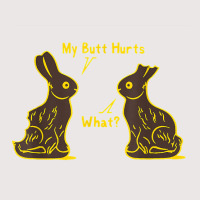 My Butt Hurts What Funny Easter Bunny T Shirt Pocket T-shirt | Artistshot