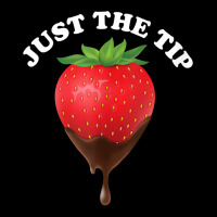 Just The Tip Strawberry And Chocolate Tank Top V-neck Tee | Artistshot