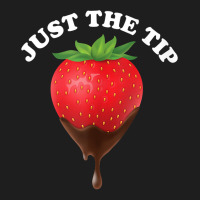 Just The Tip Strawberry And Chocolate Tank Top Classic T-shirt | Artistshot