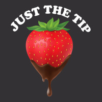 Just The Tip Strawberry And Chocolate Tank Top Vintage Hoodie | Artistshot