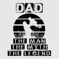 Mens Dad Gift From Daughter   Dad The Man The Myth Legend T Shirt Unisex Jogger | Artistshot