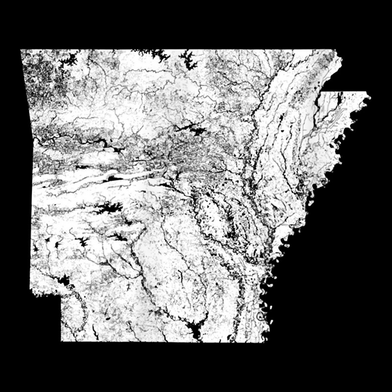 Arkansas Waterways V-neck Tee | Artistshot