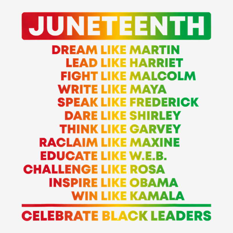 Juneteenth Celebrate Black Leaders African American History Premium T Tote Bags | Artistshot