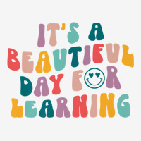 Smiley Face It's A Beautiful Day For Learning Teacher Life Premium T S Drawstring Bags | Artistshot