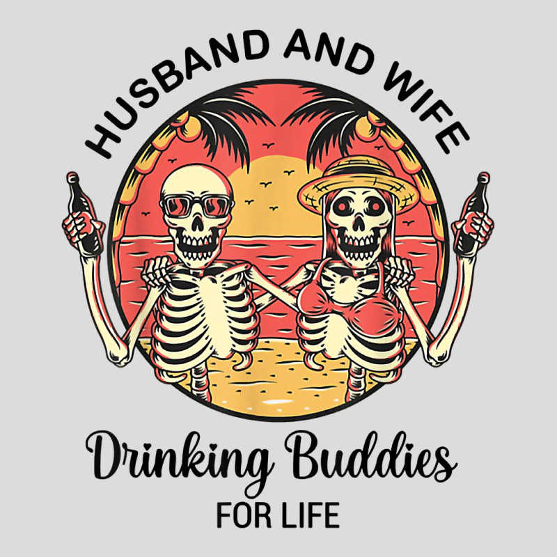 Husband And Wife Drinking Buddies For Life T Shirt Men's Polo Shirt by darelychilcoat1989 | Artistshot