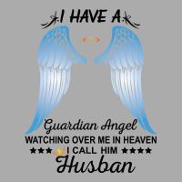 My Husband Is My Guardian Angel T-shirt | Artistshot