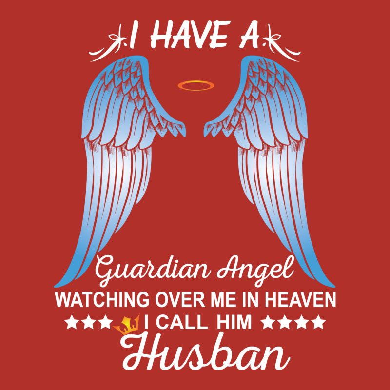 My Husband Is My Guardian Angel Crewneck Sweatshirt | Artistshot