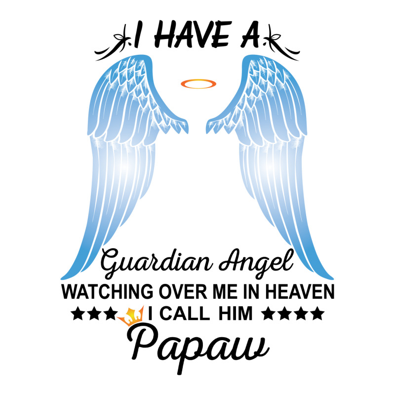 My Papaw Is My Guardian Angel Long Sleeve Shirts | Artistshot