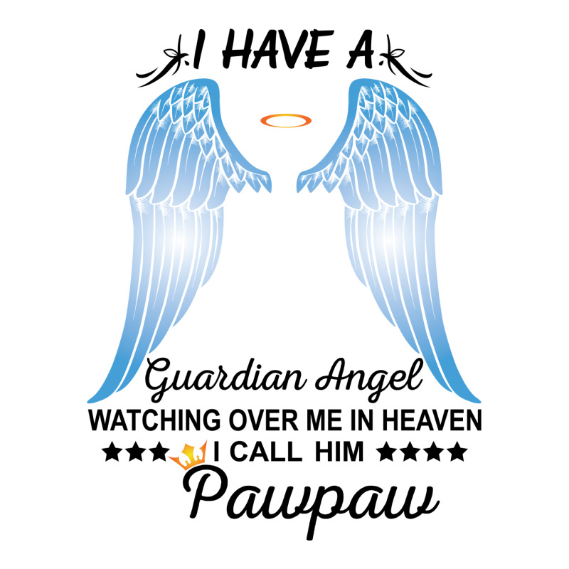 My Pawpaw Is My Guardian Angel V-neck Tee | Artistshot
