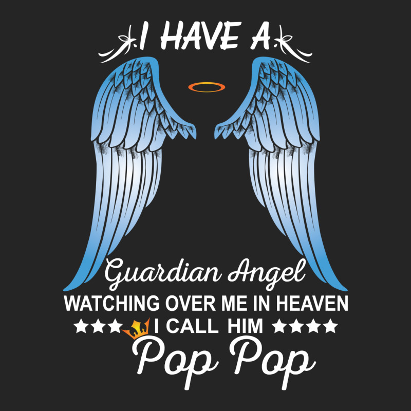 My Pop Pop Is My Guardian Angel Unisex Hoodie | Artistshot