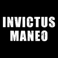 Invictus Maneo   Meaning In Latin I Remain Unvanquished T Shirt Youth Jogger | Artistshot