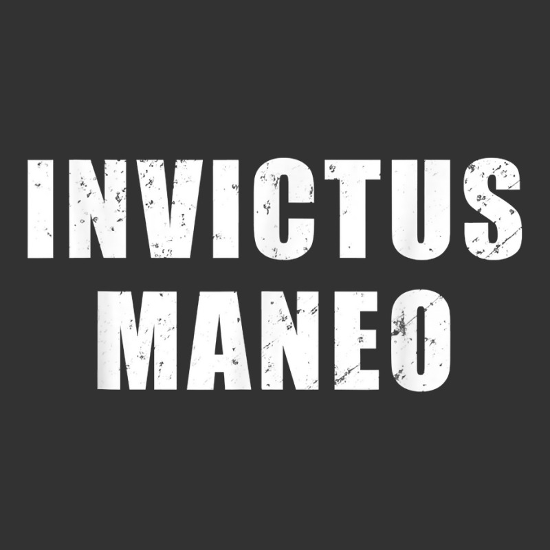 Invictus Maneo   Meaning In Latin I Remain Unvanquished T Shirt Baby Bodysuit by saldeenshakir | Artistshot