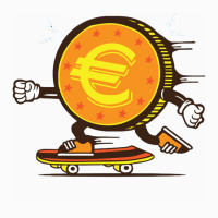 Euro Coin Skater Skateboard Coffee Mug | Artistshot