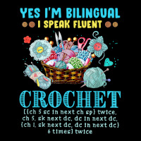 Yes I'm Bilingual I Speak Fluent Crochet Crocheting Lovers T Shirt Youth Jogger | Artistshot