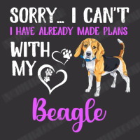 Beagle Dog I Have Already Made Plans With My Puppy Pet Beagles Vintage Hoodie And Short Set | Artistshot