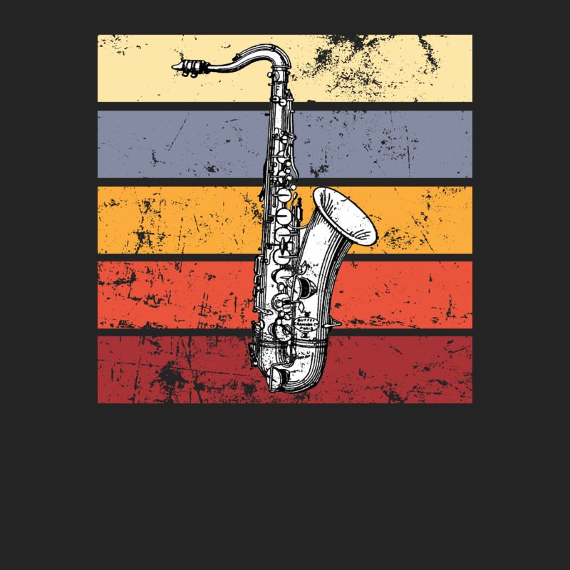 Saxophone Retro 3/4 Sleeve Shirt by autlu2024 | Artistshot