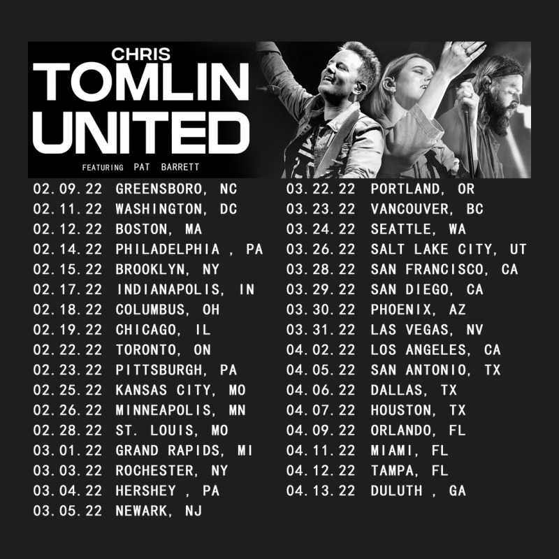 Chris Tomlin United Feat Pat Barrett Classic T-shirt by ohmazio810101rhl | Artistshot