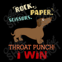 Rock Paper Scissors Throat Punch I Win Dog Retro Vintage Wiener Dog Long Sleeve Shirts | Artistshot