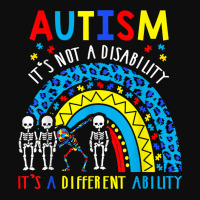 Rainbow Autism Its Not A Disability It's A Different Ability T Shirt Crop Top | Artistshot