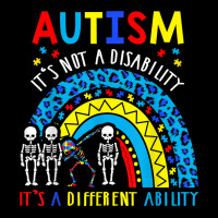 Rainbow Autism Its Not A Disability It's A Different Ability T Shirt Cropped Hoodie | Artistshot