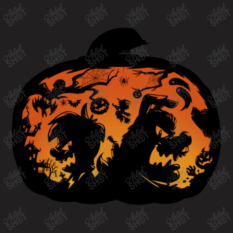 Pumpkin Variation Halloween T-Shirt by BLACKSTONE | Artistshot