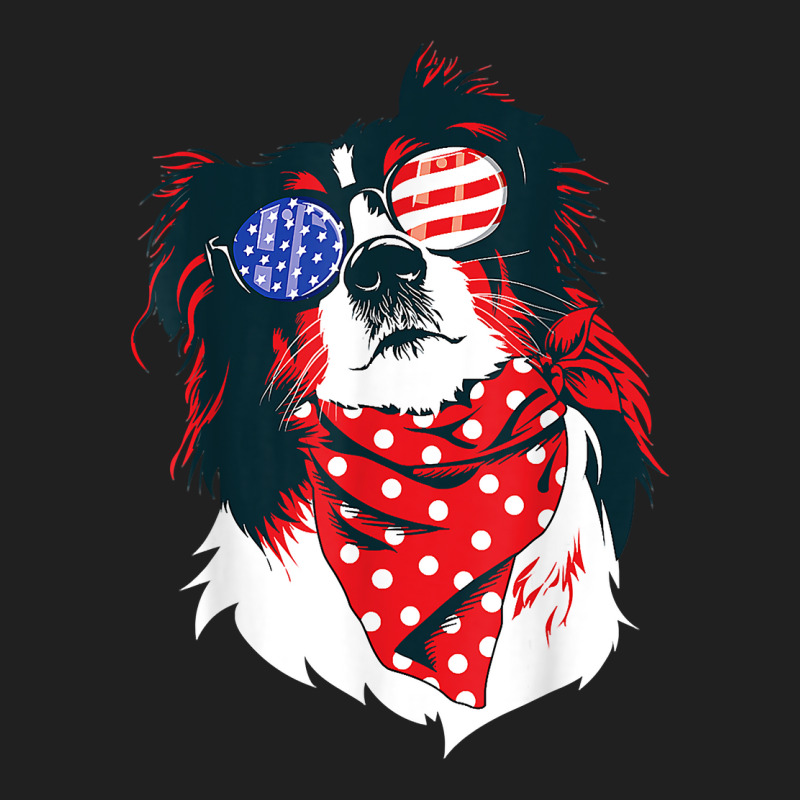 Australian Shepherd 4th Of July Shirt Aussie American Flag T Shirt Ladies Polo Shirt by belenfinl | Artistshot