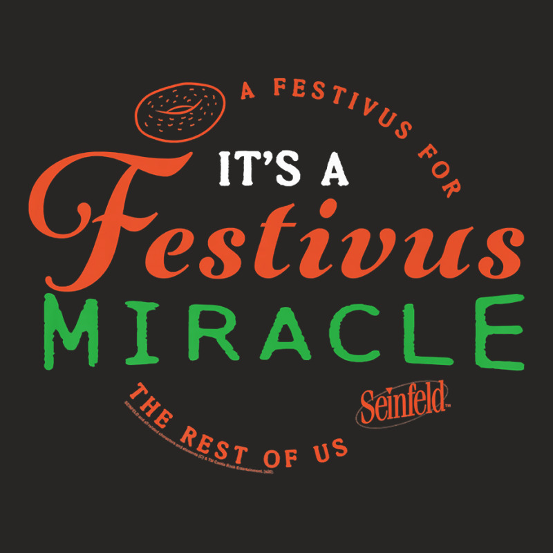 Seinfeld It's A Festivus Miracle Premium T Shirt Ladies Fitted T-Shirt by Smykowskicalob1991 | Artistshot