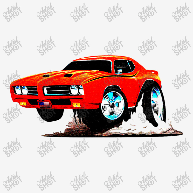 Classic American Muscle Car Cartoon Vector Illustration Apple Watch Band | Artistshot