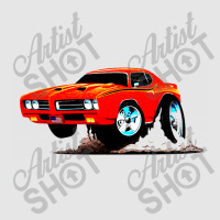 Classic American Muscle Car Cartoon Vector Illustration Full-length Apron | Artistshot