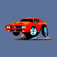 Classic American Muscle Car Cartoon Vector Illustration Lightweight Hoodie | Artistshot